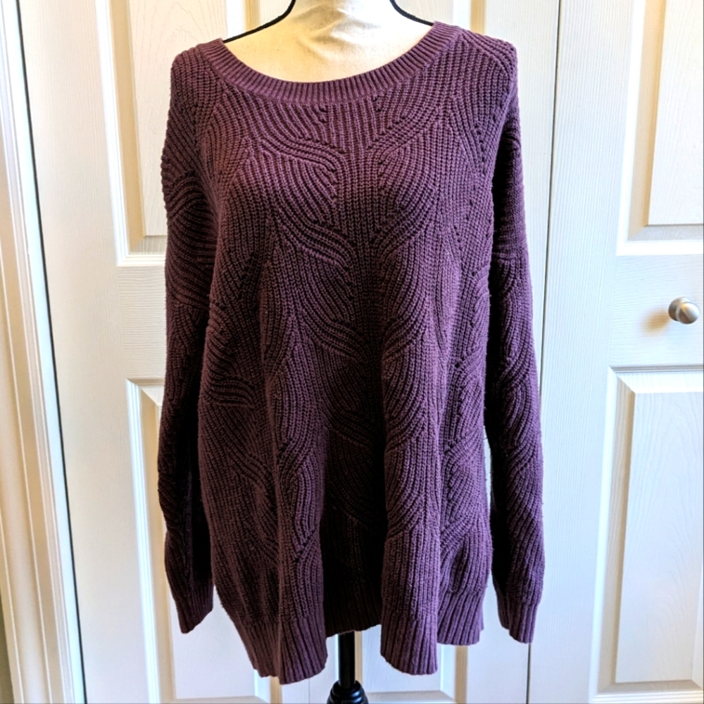Torrid purple sweater